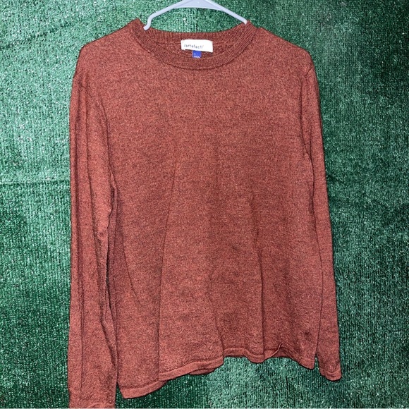 Vintage Artefact Sweater Men's XL Brown Pullover Grunge - Picture 1 of 3